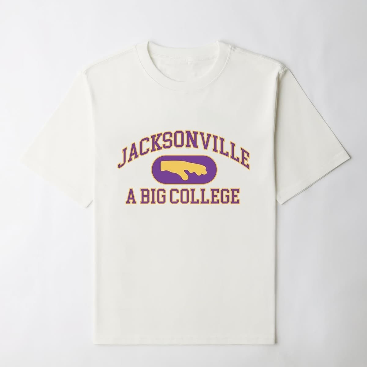 TURNED IT DOWN SHIRT — WHITE